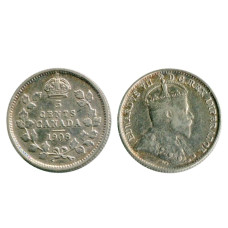 5 центов Канады 1908 г.