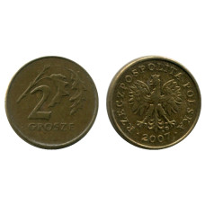 2 гроша Польши 2007 г.