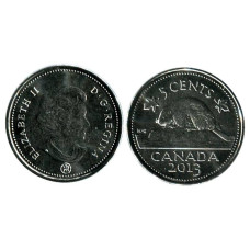 5 центов Канады 2013 г.