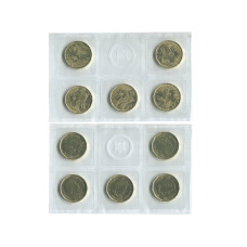Набор из 5-ти монет Канады 2016 г., Счастливый луни (в буклете)
