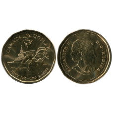 1 доллар Канады 2010 г., 100 лет королевскому флоту Канады