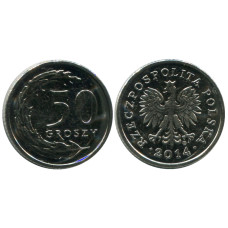 50 грошей Польши 2014 г.