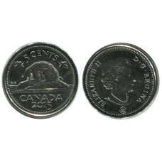 5 центов Канады 2015 г.