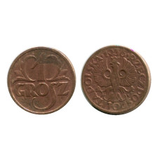 1 грош Польши 1936 г.