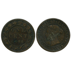 1 цент Канады 1888 г. 1