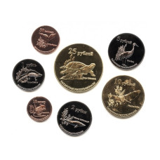 Набор из 7-ми монетовидных жетонов 2013 г. Татарстан
