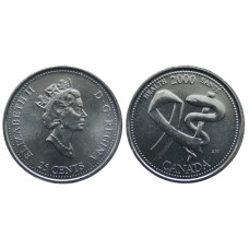25 центов Канады 2000 г., "Здоровье"