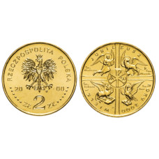 2 злотых Польши 2000 г., Великий юбилей 2000 г.