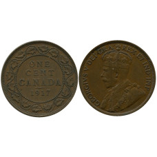1 цент Канады 1917 г.