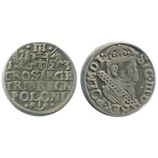 3 гроша Польши 1623 г.