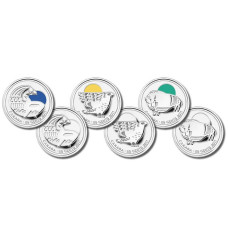 Набор из 6-ти монет Канады 2011г.