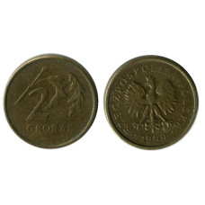2 гроша Польши 1999 г.