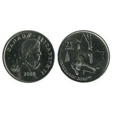 25 центов Канады 2008 г., Ванкувер 2010 - Фристайл