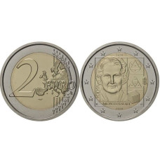 2 евро Италии 2020 г. 150 лет со дня рождения Марии Монтессори