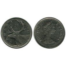 25 центов Канады 1981 г., Олень