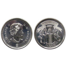 25 центов Канады 2017 г., 125 лет кубку Стэнли