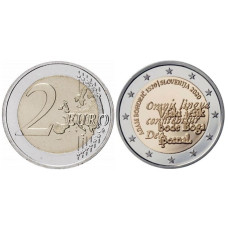 2 евро Словении 2020 г. 500 лет со дня рождения Адама Бохорича