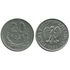 20 грошей Польши 1985 г.