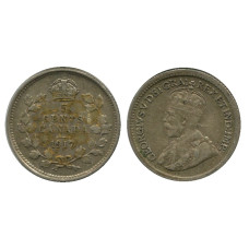 5 центов Канады 1917 г.