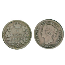 5 центов Канады 1883 г.