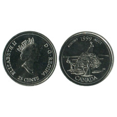 25 центов Канады 1999 г., Дух первооткрывателей