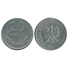 20 грошей Польши 1961 г.