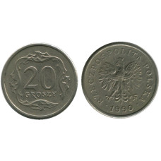 20 грошей Польши 1990 г.