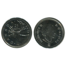 25 центов Канады 2015 г., Олень
