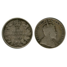 10 центов Канады 1906 г.
