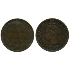 1 цент Канады 1888 г. 2