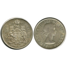 50 центов Канады 1964 г.