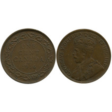 1 цент Канады 1916 г.