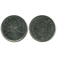 25 центов Канады 2006 г., Олень
