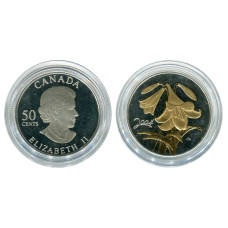 50 центов Канады 2004 г., Лилии