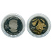 Серебряная монета 50 центов Канады 2004 г., Лилии