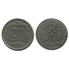 20 грошей Польши 1992 г.