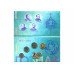 Годовой набор разменных монет с плакетой 2018 г. "200 лет АО Гознак" в буклете