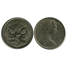 5 центов Австралии 1970 г.