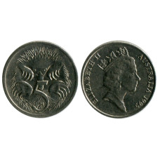 5 центов Австралии 1995 г.