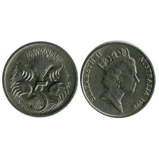 5 центов Австралии 1998 г.