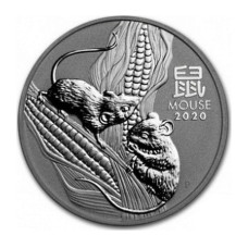 1 доллар Австралии 2020 г. Год мыши (крысы) 
