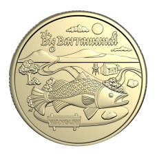 1 доллар Австралии 2025 г. Большие вещи Австралии - Большой баррамунди (2 выпуск) 1 доллар Австралии 2025 г. Большие вещи Австралии - Большой баррамунди (2 выпуск)