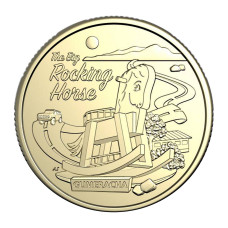 1 доллар Австралии 2025 г. Большие вещи Австралии - Большая лошадка-качалка (2 выпуск) 1 доллар Австралии 2025 г. Большие вещи Австралии - Большая лошадка-качалка (2 выпуск)