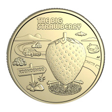 1 доллар Австралии 2025 г. Большие вещи Австралии - Большая клубника (2 выпуск) 1 доллар Австралии 2025 г. Большие вещи Австралии - Большая клубника (2 выпуск)