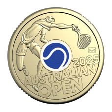 2 доллара Австралии 2025 г. 120 лет Открытому чемпионату Австралии по теннису среди мужчин 2 доллара Австралии 2025 г. 120 лет Открытому чемпионату Австралии по теннису среди мужчин