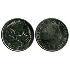 5 центов Австралии 2013 г.