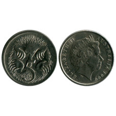 5 центов Австралии 1999 г.