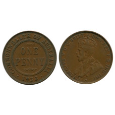 1 пенни Австралии 1933 г.