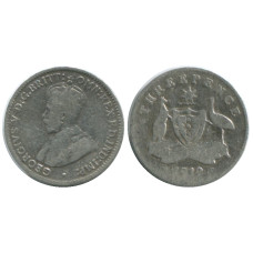 3 пенса Австралии 1912 г.