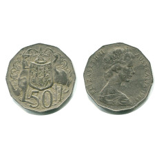 50 центов Австралии 1969 г.